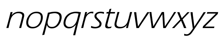 Eric Italic Font LOWERCASE