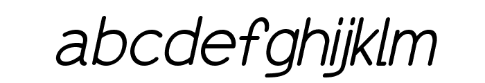 Erodom-BoldItalic Font LOWERCASE