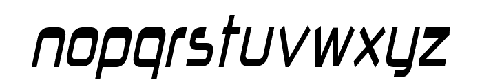 Erval-BoldItalic Font LOWERCASE