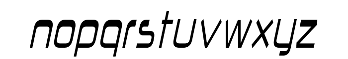 Erval-Italic Font LOWERCASE