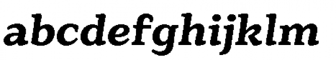 Eroika Slab Medium Italic Font LOWERCASE