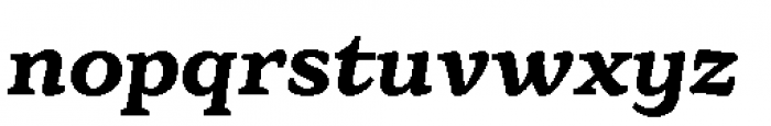 Eroika Slab Medium Italic Font LOWERCASE