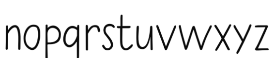 Erstwhile Line Font LOWERCASE