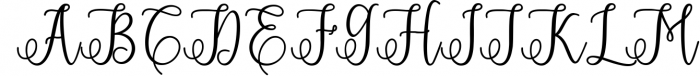Eritta Script |Font Family 3 Font UPPERCASE