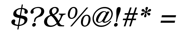 ER Bukinist KOI-8 Italic Font OTHER CHARS