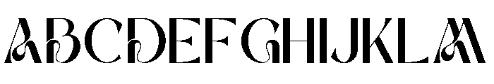 Eravo Font UPPERCASE