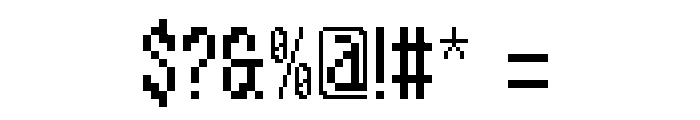 Ercanix Font OTHER CHARS