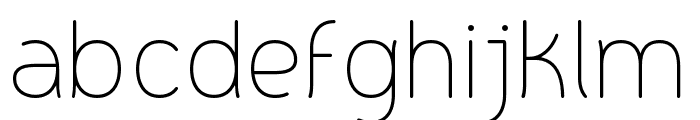 Eri Ultra Light Serif Font LOWERCASE