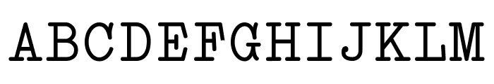 Erica Type Regular Font UPPERCASE
