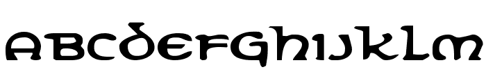 Erin Go Bragh Expanded Font LOWERCASE