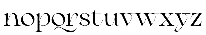 Erotique Trial Bold Font LOWERCASE