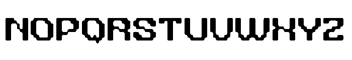 Error State Rounded Font UPPERCASE