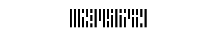 Error Stencil Regular Font OTHER CHARS