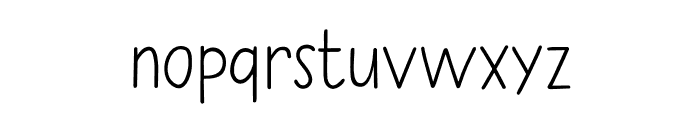 Erstwhile Line DEMO Regular Font LOWERCASE