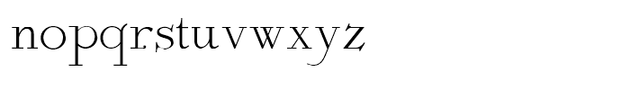 Erehwon Roman NF Regular Font LOWERCASE