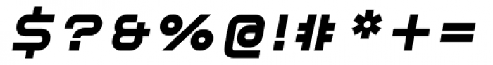 ER9 ExtraBold Italic Font OTHER CHARS