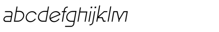 ERF Alanteta Gothic Thin Italic FONT