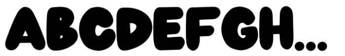 Eradiate Regular Font UPPERCASE