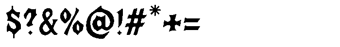 Eragoti Font OTHER CHARS