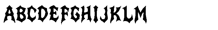 Eragoti Font UPPERCASE