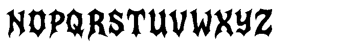Eragoti Font UPPERCASE