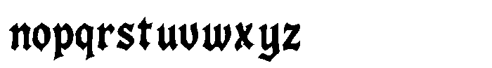 Eragoti Font LOWERCASE