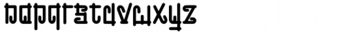 Eragu Regular Font LOWERCASE