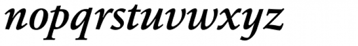 Erato Bold Italic Font LOWERCASE