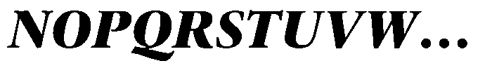 Erato Nova Black Italic Font UPPERCASE