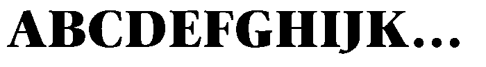 Erato Nova Black Font UPPERCASE