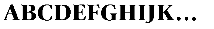 Erato Nova Bold Font UPPERCASE
