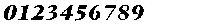 Erato Nova Extrabold Italic Font OTHER CHARS