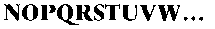 Erato Nova Extrabold Font UPPERCASE