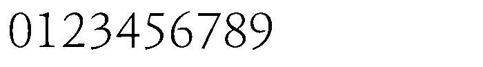 Erato Nova Extralight Font OTHER CHARS