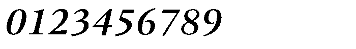 Erato Nova Medium Italic Font OTHER CHARS
