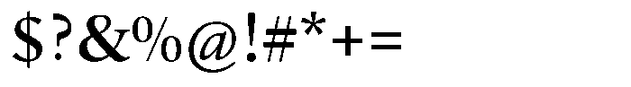 Erato Nova Medium Font OTHER CHARS