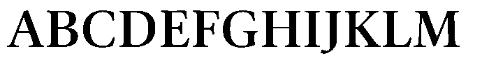 Erato Nova Medium Font UPPERCASE