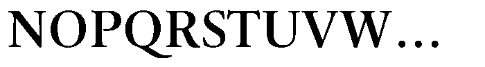 Erato Nova Medium Font UPPERCASE