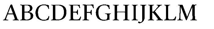 Erato Nova Regular Font UPPERCASE