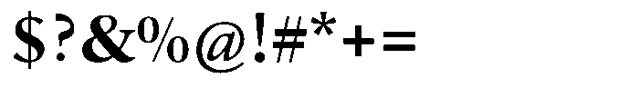 Erato Nova Semibold Font OTHER CHARS