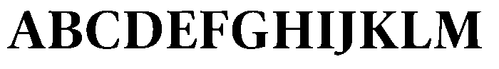 Erato Nova Semibold Font UPPERCASE