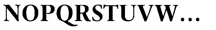 Erato Nova Semibold Font UPPERCASE