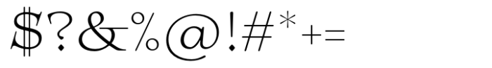 Eredia Regular Font OTHER CHARS