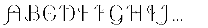 Eregalle Font UPPERCASE