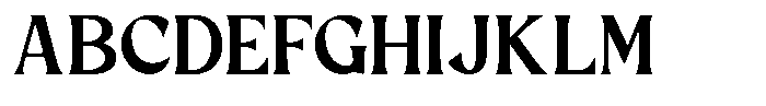 Eregine Font UPPERCASE