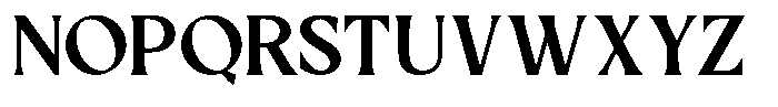 Eregine Font UPPERCASE
