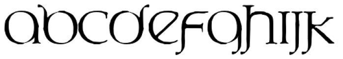 Eremaeus Font LOWERCASE