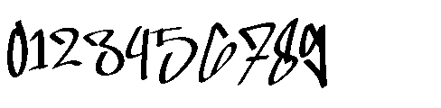Ergank Graffiti Font OTHER CHARS