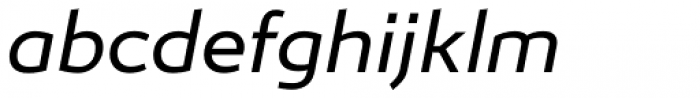 Ergonomique Italic Font LOWERCASE