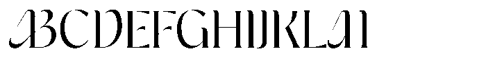 Eriko Font UPPERCASE